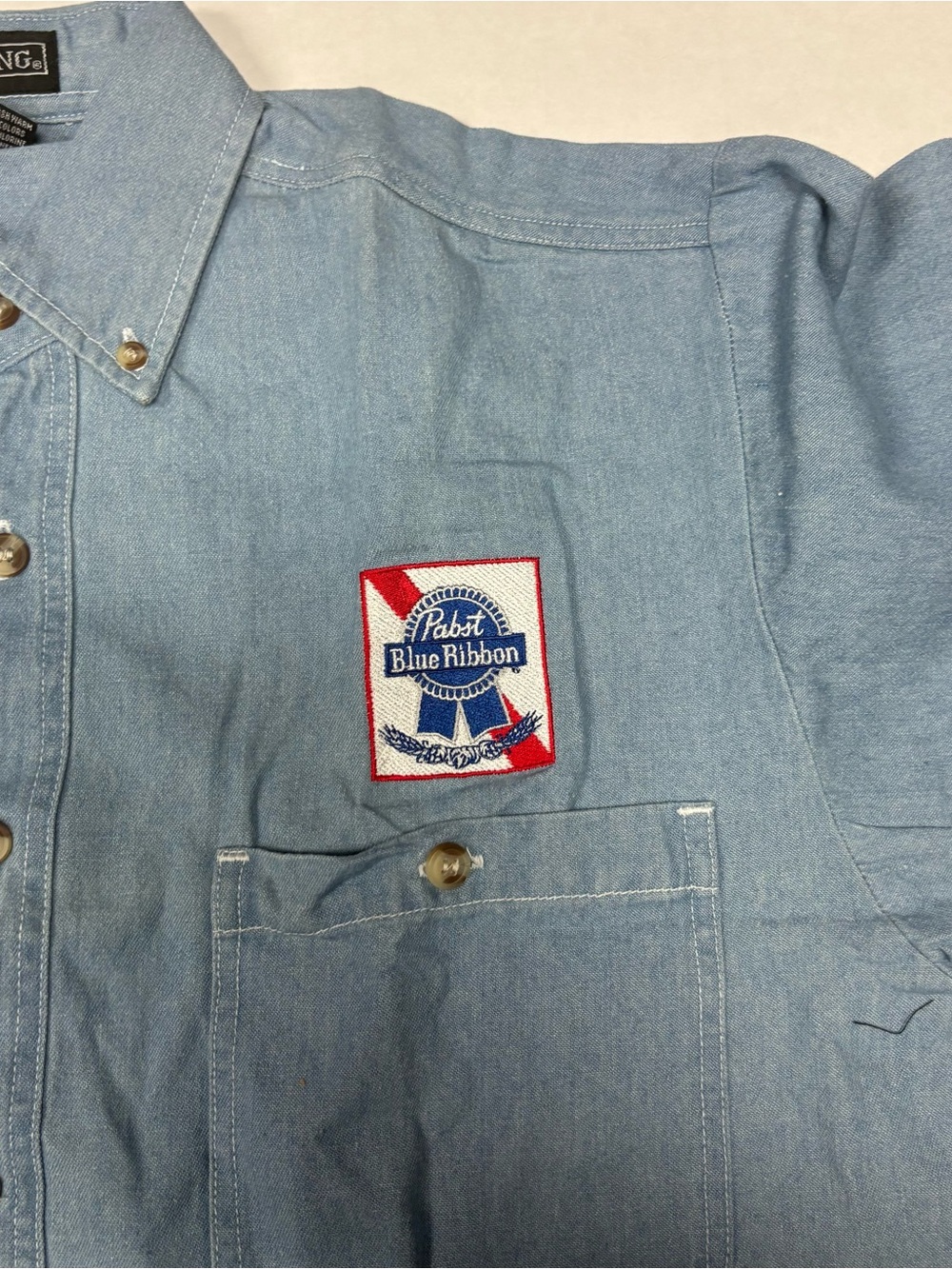 PBR work shirt cow boy/ cow girl  denim
